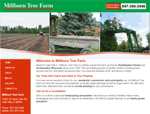 Tablet Screenshot of millburntreefarm.com